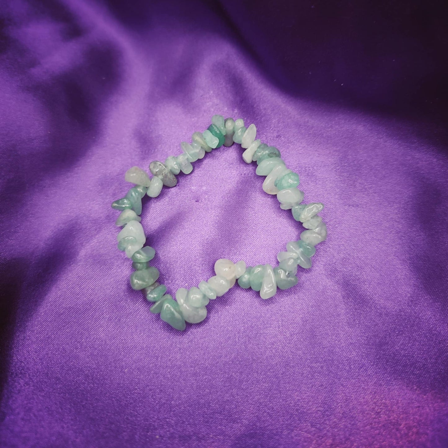 Bracelet Baroque Aventurine verte