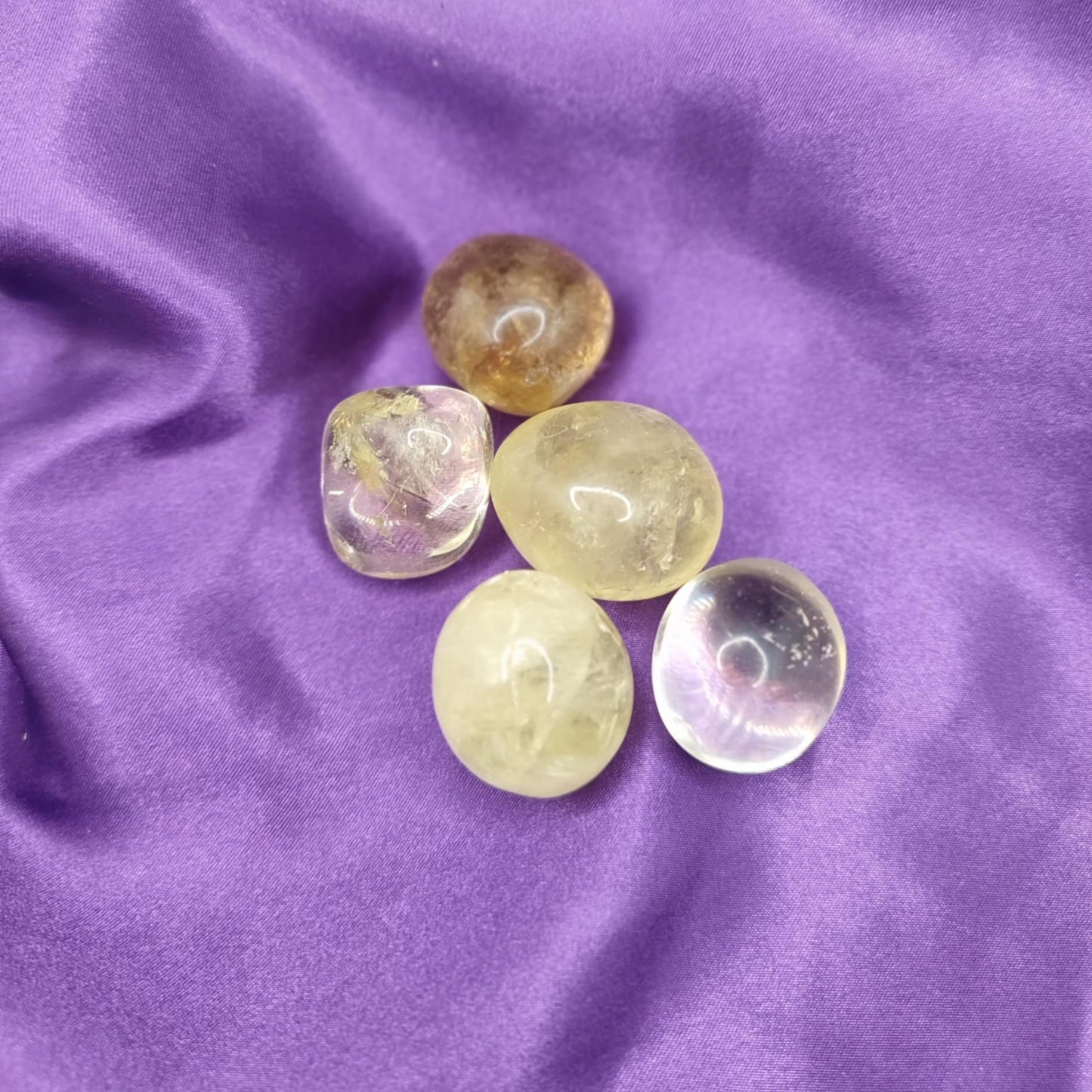Pierres roulées Citrine