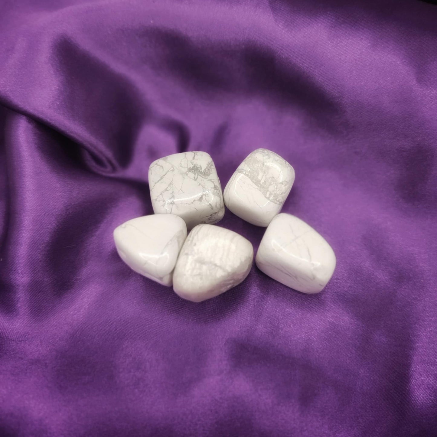 Pierres roulées Howlite