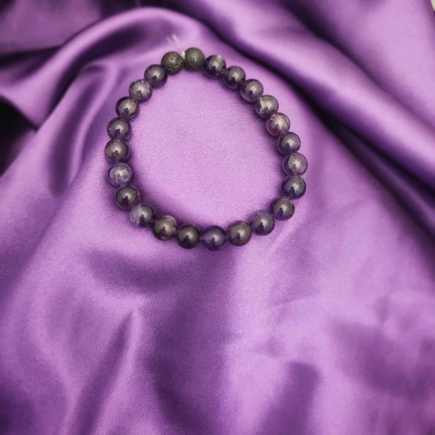 Bracelet  Cendre d'Hadès