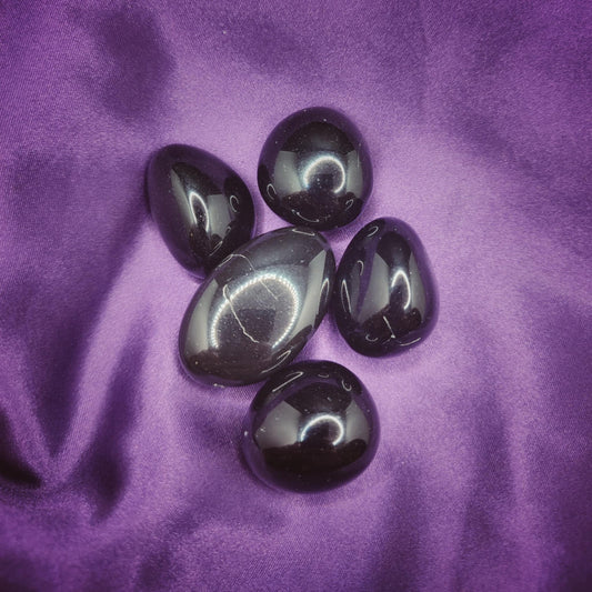 Pierres roulées Obsidienne noir